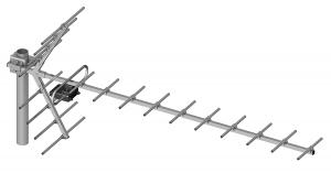 Antena telewizyjna DIPOL 19/21-48 DVB-T/T2 rurka