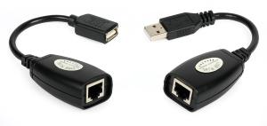 Przedłużacz USB po skrętce komputerowej