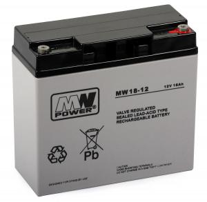 Akumulator MWS 18-12 (12 V 18 Ah AGM)