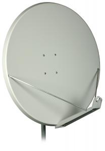 Antena satelitarna kompozytowa Laminas OFC-1200P + zawieszenie Az-El [jasnoszara]