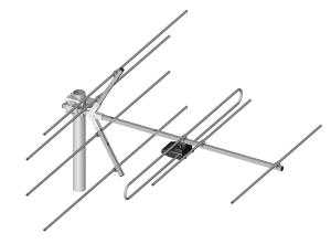 Antena telewizyjno-radiowa DIPOL 7/5-12 DVB-T/T2 DAB