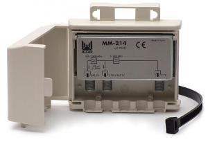 Zwrotnica MM-214 TV-Sat na złączach F ALCAD