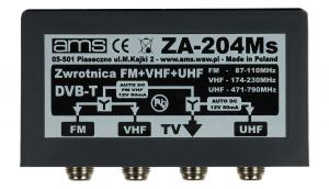 Zwrotnica antenowa ZA-204Ms FM/6-12/21-48/75