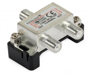 Rozgałęźnik/Sumator satelitarny 4202S-DAP (5-2400 MHz) z dwukierunkowym przejściem zasilania DC