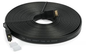 Przewód HDMI 7 m 28AWG płaski v1,4 High Speed Cable with Ethernet