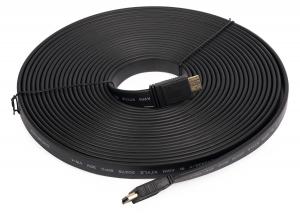 Przewód HDMI 10 m 28AWG płaski v1,4 High Speed Cable with Ethernet