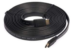 Przewód HDMI 5 m 28AWG płaski v1,4 High Speed Cable with Ethernet