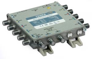 Multiswitch przelotowy SRM-523 Terra z AGC - klasa A z aktywnym torem TV system Digital SCR/Unicable