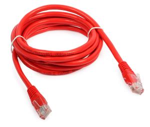 Patchcord UTP 2 m kat, 5e czerwony