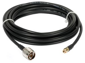 Konektor wtyk N - wtyk SMA na przewodzie RF-5 5 m