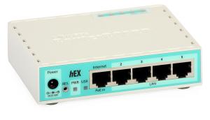 RouterBoard 750Gr-3 z zasilaczem 5 portowy switch