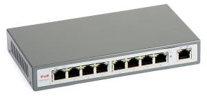 Switch PoE ULTIPOWER 0098af 9xFE(8xPoE) 802,3af 124 W