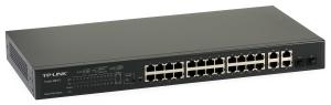 Switch PoE TP-Link TL-SL2428P (T1500-28PCT) Smart 24xFE(24xPoE) 2xSFP 802,3af/at 250W Omada SDN