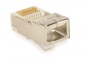 Wtyk modularny RJ-45 ekranowany 8PIN kat, 5e na drut