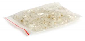 Wtyk modularny RJ-11 4PIN telefoniczny opakowanie 100 szt,