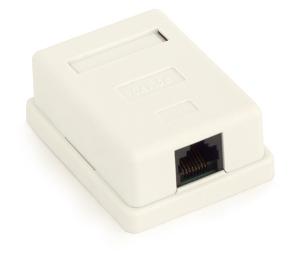 Gniazdo natynkowe kat, 5e UTP RJ-45 [8P8C] pojedyncze
