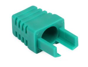 Osłona wewnętrzna wtyku modularnego RJ-45 zielona [opakowanie 100 szt,]
