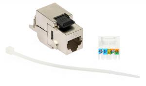 Moduł Keystone RJ-45 STP kat, 6A beznarzędziowy