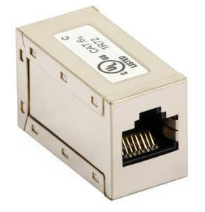 Gniazdo podwójne łącznik RJ-45 kat, 6A (ekranowane)