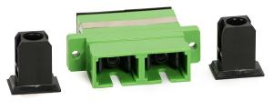 Adapter jednomodowy ULTIMODE A-522D, 2xSC/APC-2xSC/APC, duplex