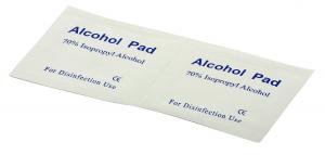 Chusteczki nasączone alkoholem Alko-Pad [100 szt,]