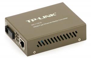 Media konwerter TP-LINK MC112CS - 100 Mb/s jednomodowy SC do 20 km Tx:1310 nm Rx:1550 nm