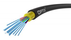 Kabel światłowodowy samonośny OPTIX AirFlow S-QOTKSdD 12x9/125 ITU-T G,657A2 (SPAN 80 m)