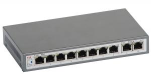 Switch PoE ULTIPOWER 00108afat 10xFE(8xPoE) 802,3af/at 110 W