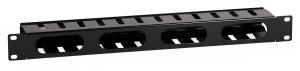 Organizer kabli poziomy 1U do szafy RACK 19";GRUPA7"