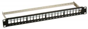 Patch Panel 24 porty Keystone do szafy RACK 19";GRUPA7"