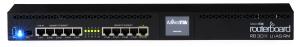 Router RouterBoard RB3011UIAS-RM CPU 2x1 4 GHz RAM 1 GB 10x10/100/1000 Mb/s SFP LCD
