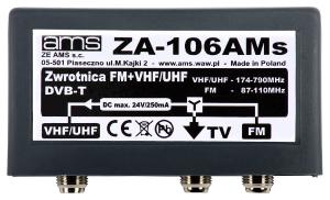 Zwrotnica  antenowa ZA-106AMs (FM+VHF/UHF)