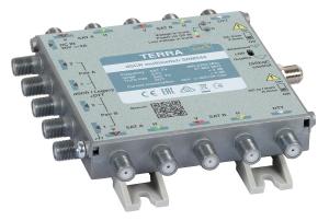 Multiswitch przelotowy SRM-544 Terra z aktywnym torem FM/DAB/DVB-T i wbudowanym AGC - klasa A sy...