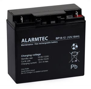 Akumulator Alarmtec BP 18-12 (12 V 18 Ah AGM)