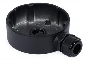Puszka montażowo-łączeniowa DS-1280ZJ-DM18 czarna do kamer kopułowych Hikvision