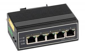 Switch przemysłowy PoE ULTIPOWER 350 mini 5xGE (4xPoE 802,3af/at)