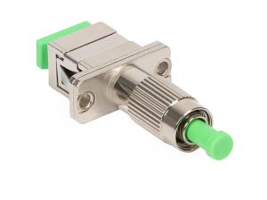 Adapter jednomodowy FC/APC męski - SC/APC żeński