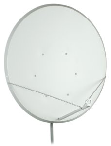 Antena satelitarna DIPOL DPL-120 + zez [jasnoszara RAL7035]