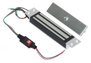 Zwora elektromagnetyczna MG300,180MR HARTTE (montaż wpuszczany monitoring zamknięcia siła trzyma...