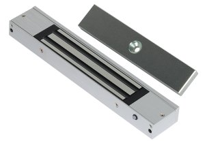 Zwora elektromagnetyczna MG300,300SL HARTTE (montaż nawierzchniowy monitoring zamknięcia siła tr...