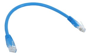 Patchcord UTP 025 m kat, 6 niebieski