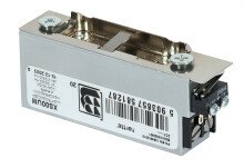 Elektrozaczep XS00UM HARTTE wąski niskoprądowy z monitoringiem do pracy ciągłej 12-24 V AC/DC BIRA