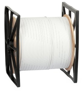 Kabel światłowodowy wewnętrzny płaski B2CA BIAŁY (2 włókna G,657A1) 1000 m