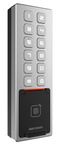 Autonomiczny terminal kontroli dostępu DS-K1T805MBFWX (RFID FP WiFi Bluetooth IK08) Hikvision