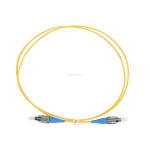 Patchcord FC/UPC-FC/UPC 2.0MM G657A2 LSZH yellow ,1M  TGlass
