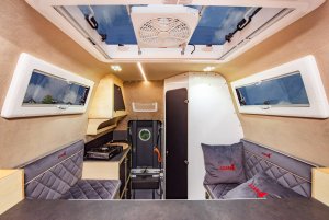 Kapsuła mobilna AZAR4 OFF-ROAD COMFORT grafit PRODUKCJA - model podstawowy bez wyposażenia dodat...